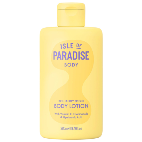 Isle of Paradise Brilliantly Bright Body Moisturizer with Vitamin C & Niacinamide