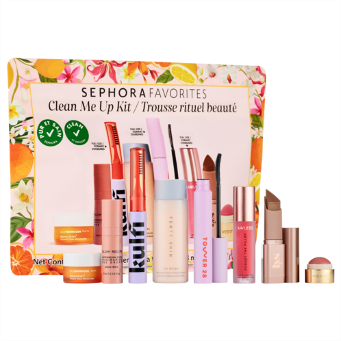 Sephora Favorites Clean Me Up Makeup and Skincare Value Set