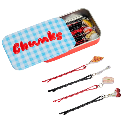 Chunks Picnic Hair Bobby Pins with Charms