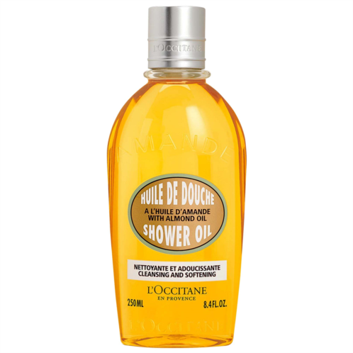 L Occitane Cleansing And Softening Refillable Shower Oil With Almond Oil