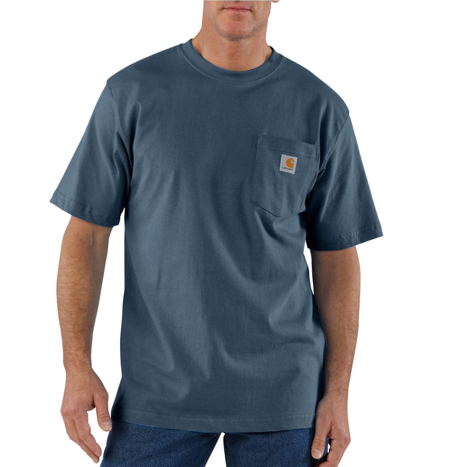 Carhartt Mens K87 Short Sleeve Workwear Pocket T-shirt