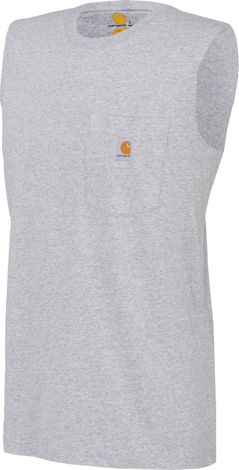 Carhartt Mens Workwear Pocket Sleeveless T-shirt