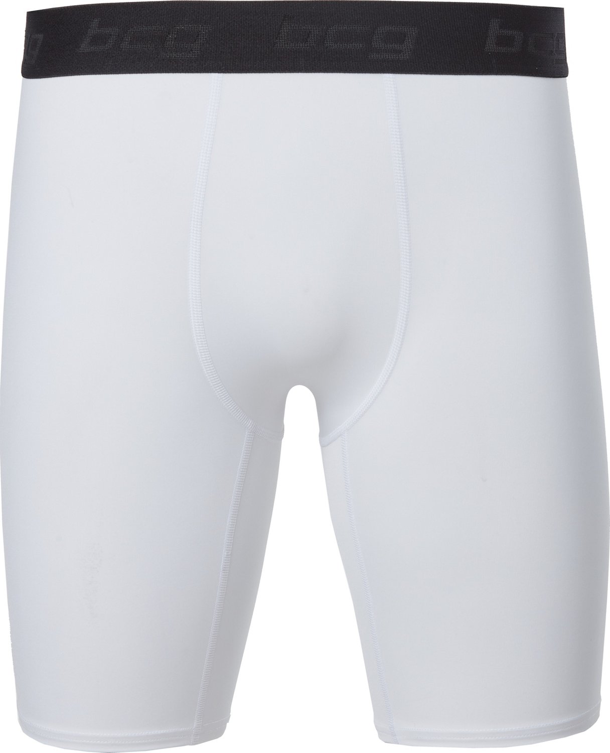 BCG Mens Performance Solid Compression Briefs 9 in