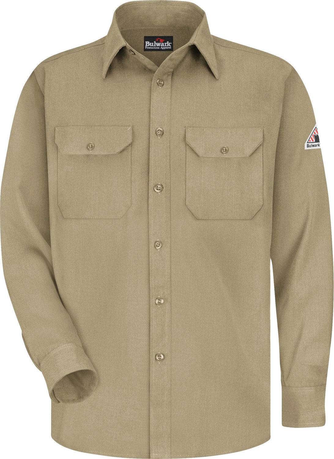 Bulwark Mens CoolTouch 2 Uniform Long Sleeve Work Shirt