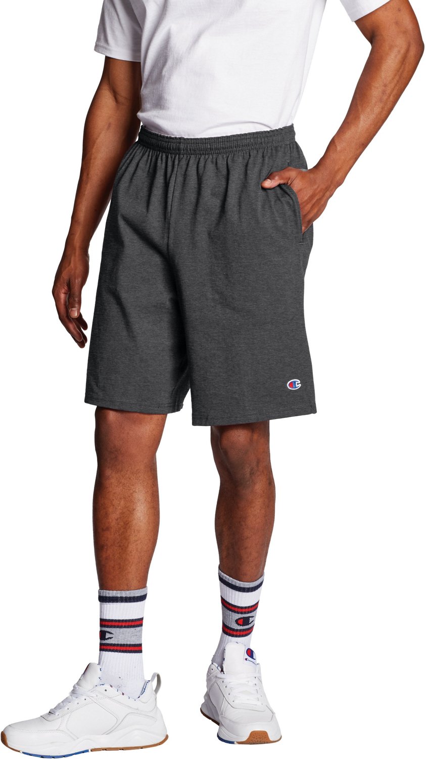 Champion Mens Classic Jersey Shorts 9 in