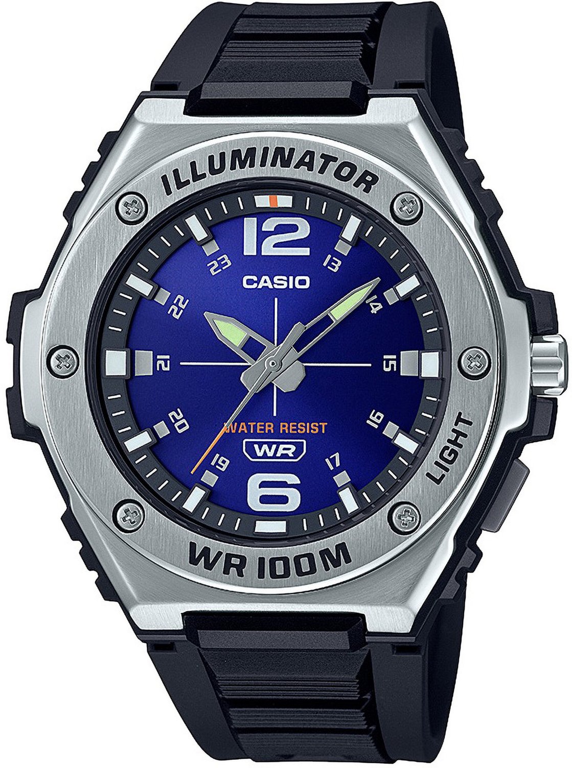 Casio Mens Illuminator Stainless Analog Watch