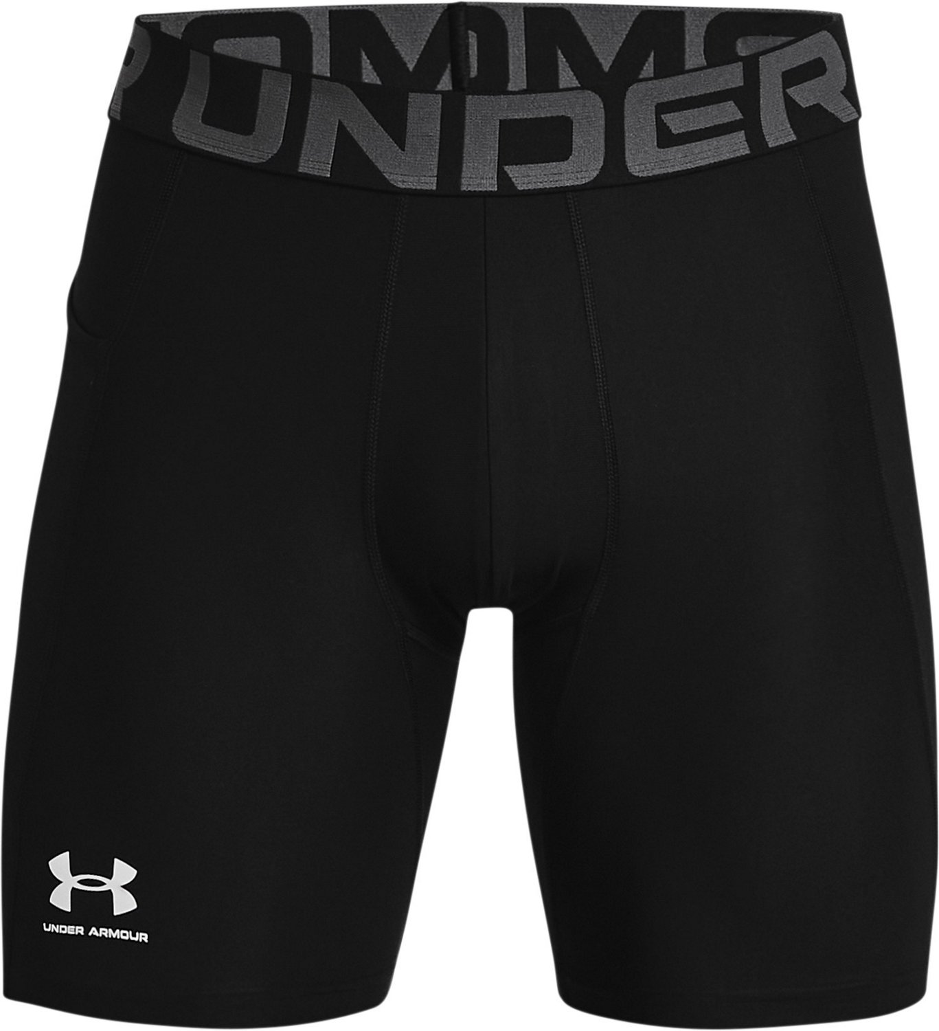 Under Armour Mens HeatGear Compression Shorts 6 in