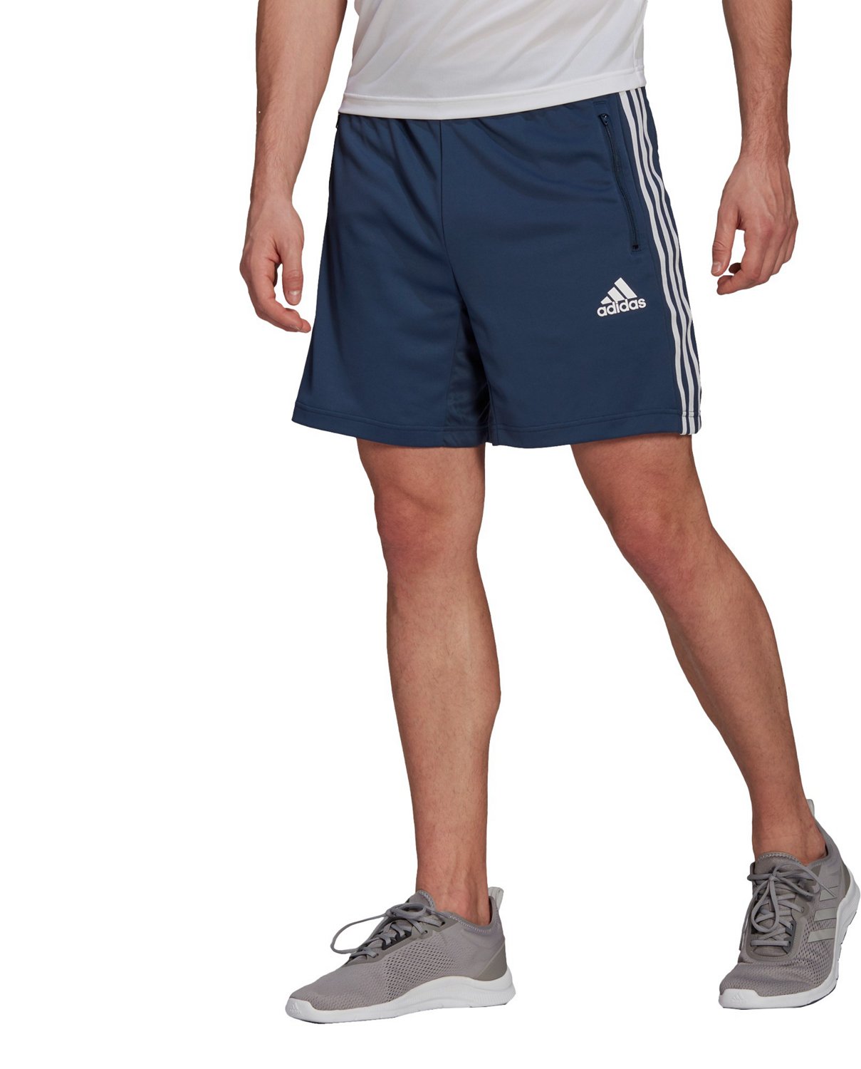 adidas Mens 3-Stripes Shorts