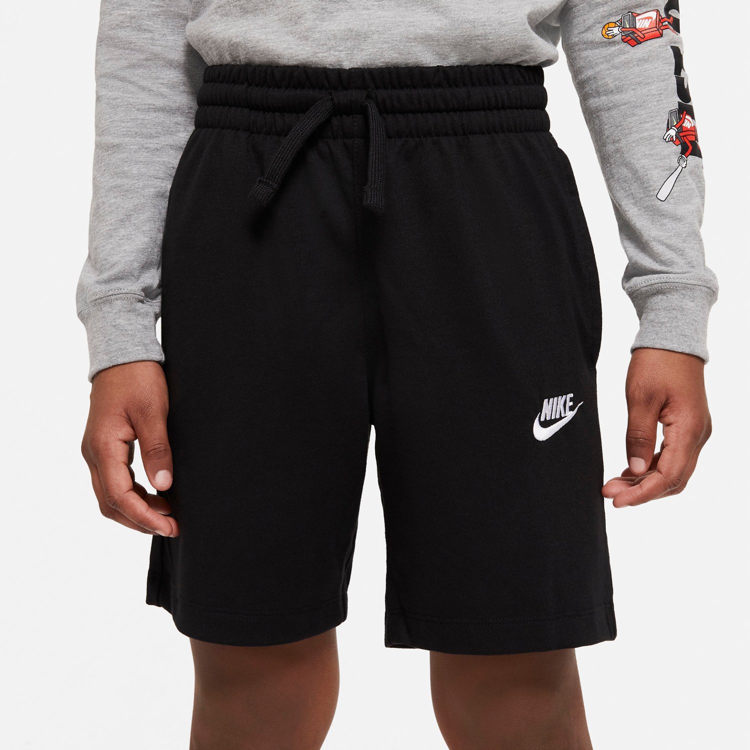 Nike Boys Sportswear Jersey Shorts 7 in