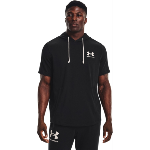 Under Armour Mens Rival Terry Short Sleeve Hoodie