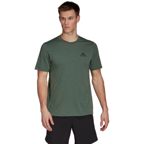 adidas Mens D2M FR Training Short Sleeve T Shirt