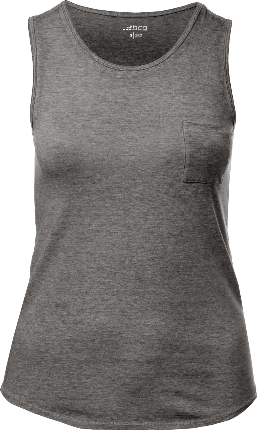 BCG Womens Burnout Muscle Tank Top