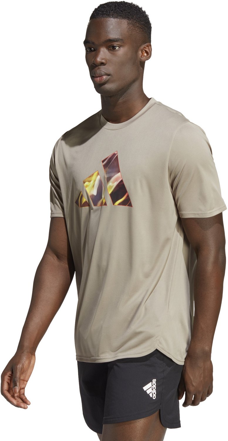adidas Mens D4M HIIT Graphic Short Sleeve T-shirt