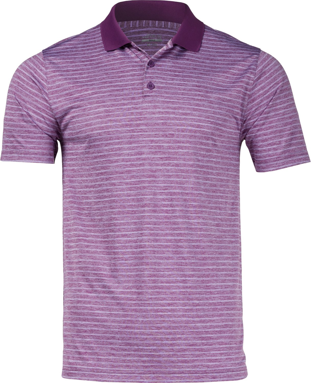 BCG Mens Golf Stripe Polo Shirt