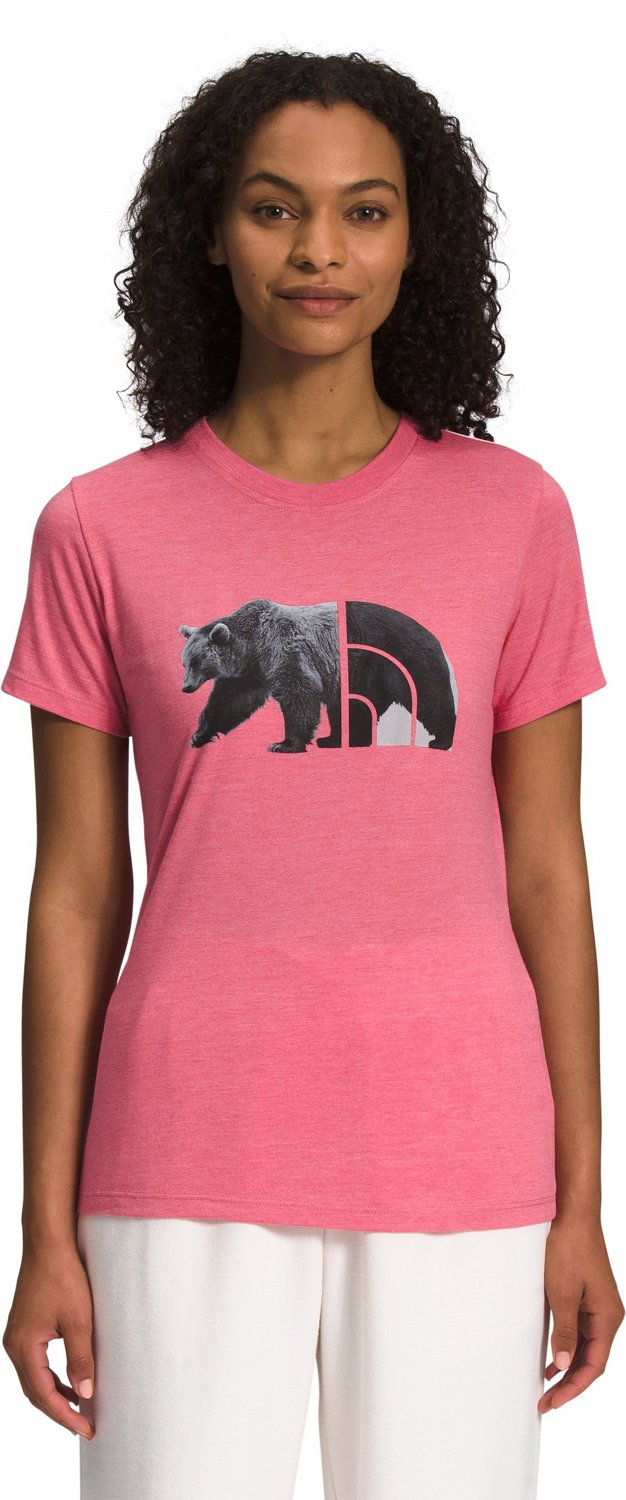 The North Face Womens Bear Tri-Blend Short Sleeve T-shirt