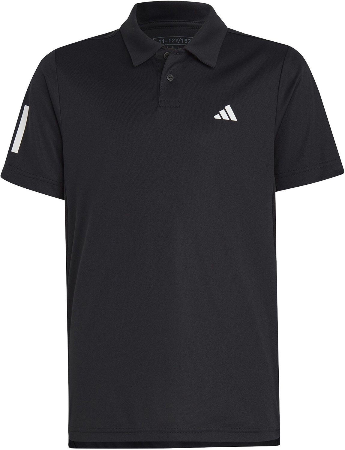 adidas Junior Boys 3-Stripes Tennis Polo Shirt