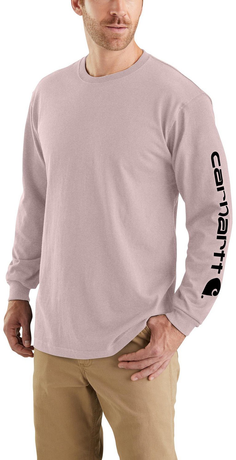 Carhartt Mens Long Sleeve Graphic Logo T-shirt