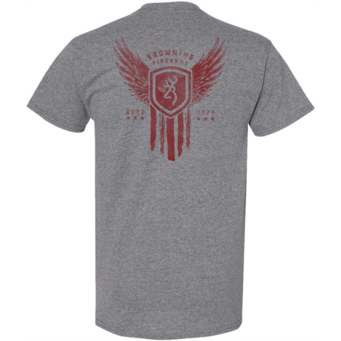 Browning Mens American Wings Short Sleeve T-shirt