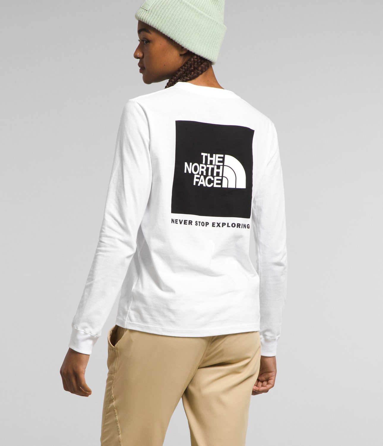 The North Face Womens Box NSE Long Sleeve Graphic T-shirt