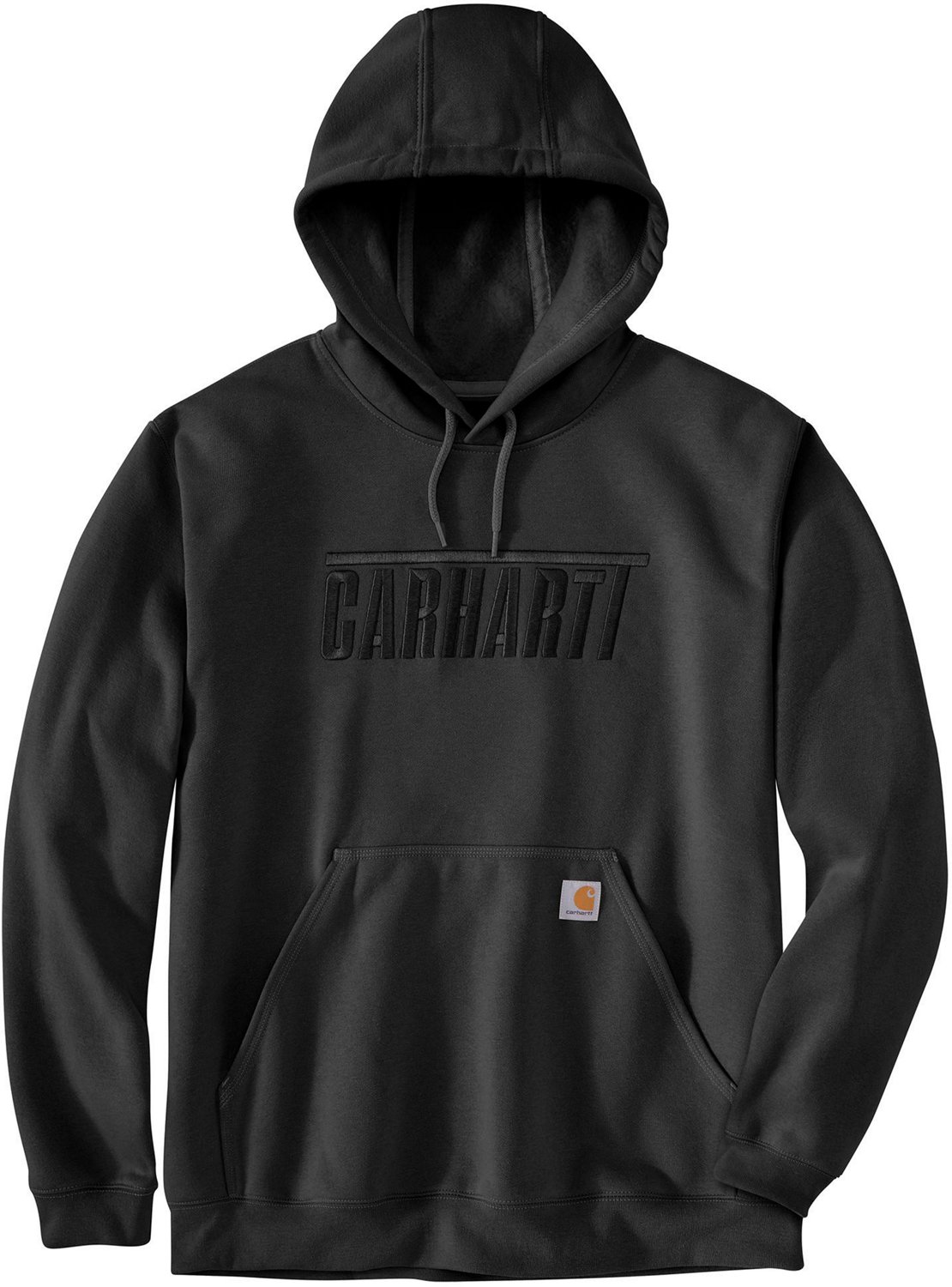 Carhartt Mens Loose Fit Midweight Logo Hoodie