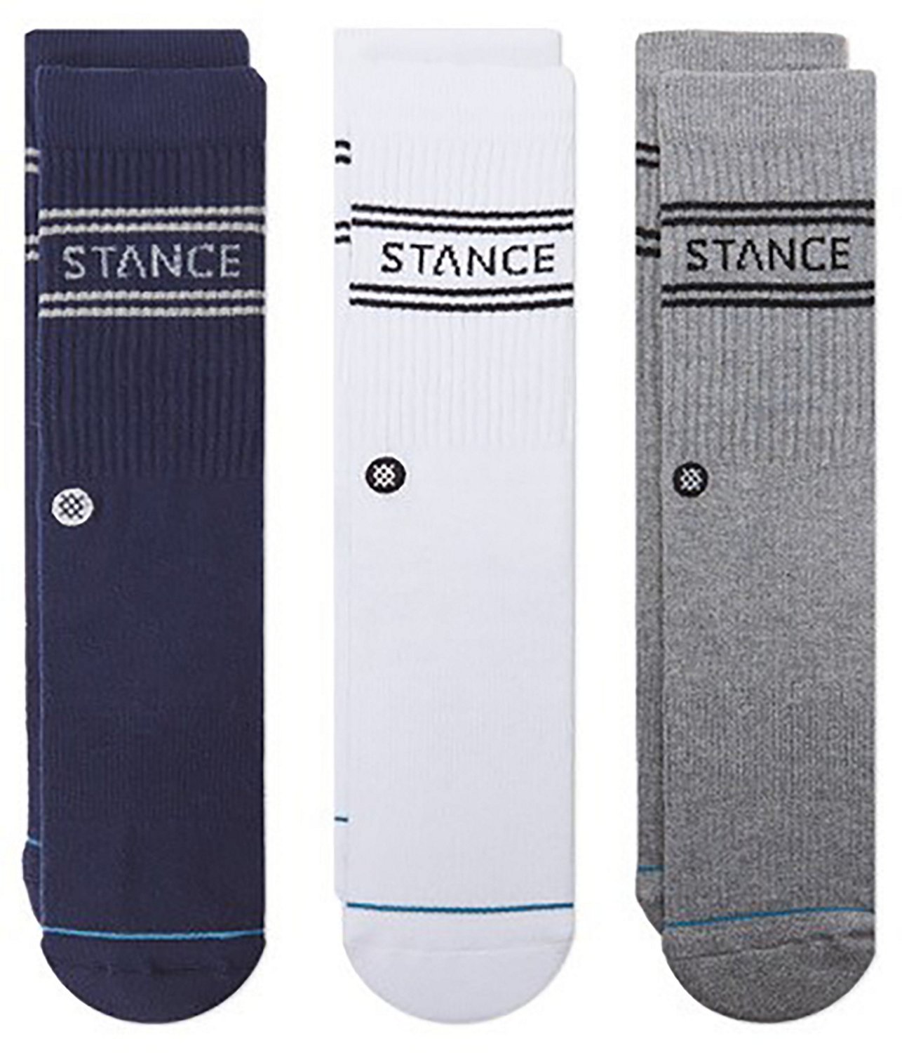 Stance Mens Basic Crew Socks 3-Pack