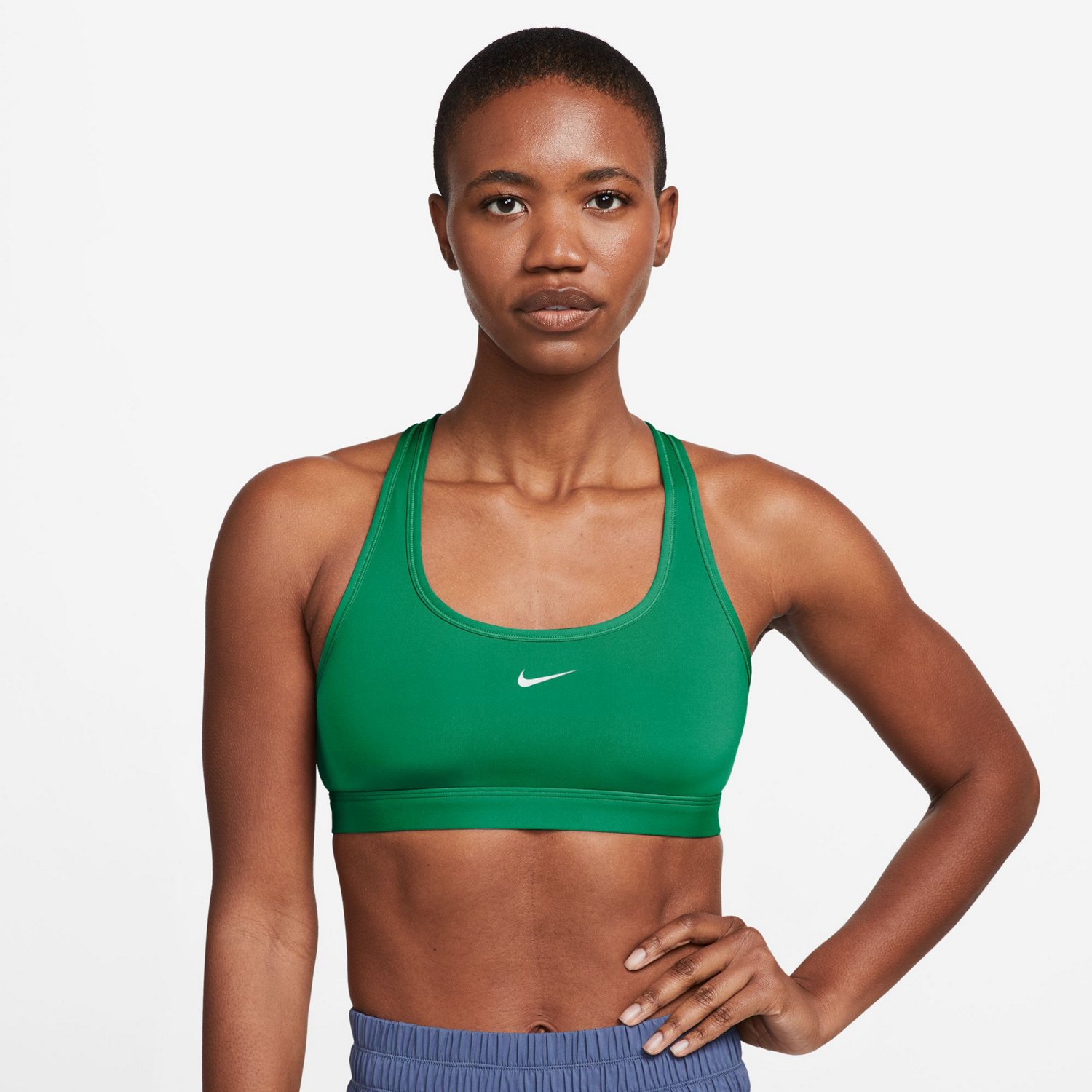 Nike Womens Swoosh Non-Padded Light Support Sports Bra
