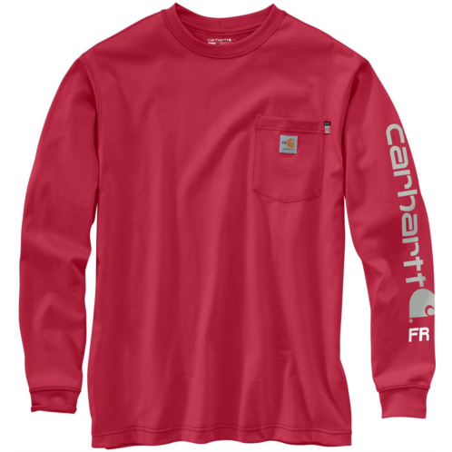 Carhartt Mens FR Force Long Sleeve Graphic T-shirt