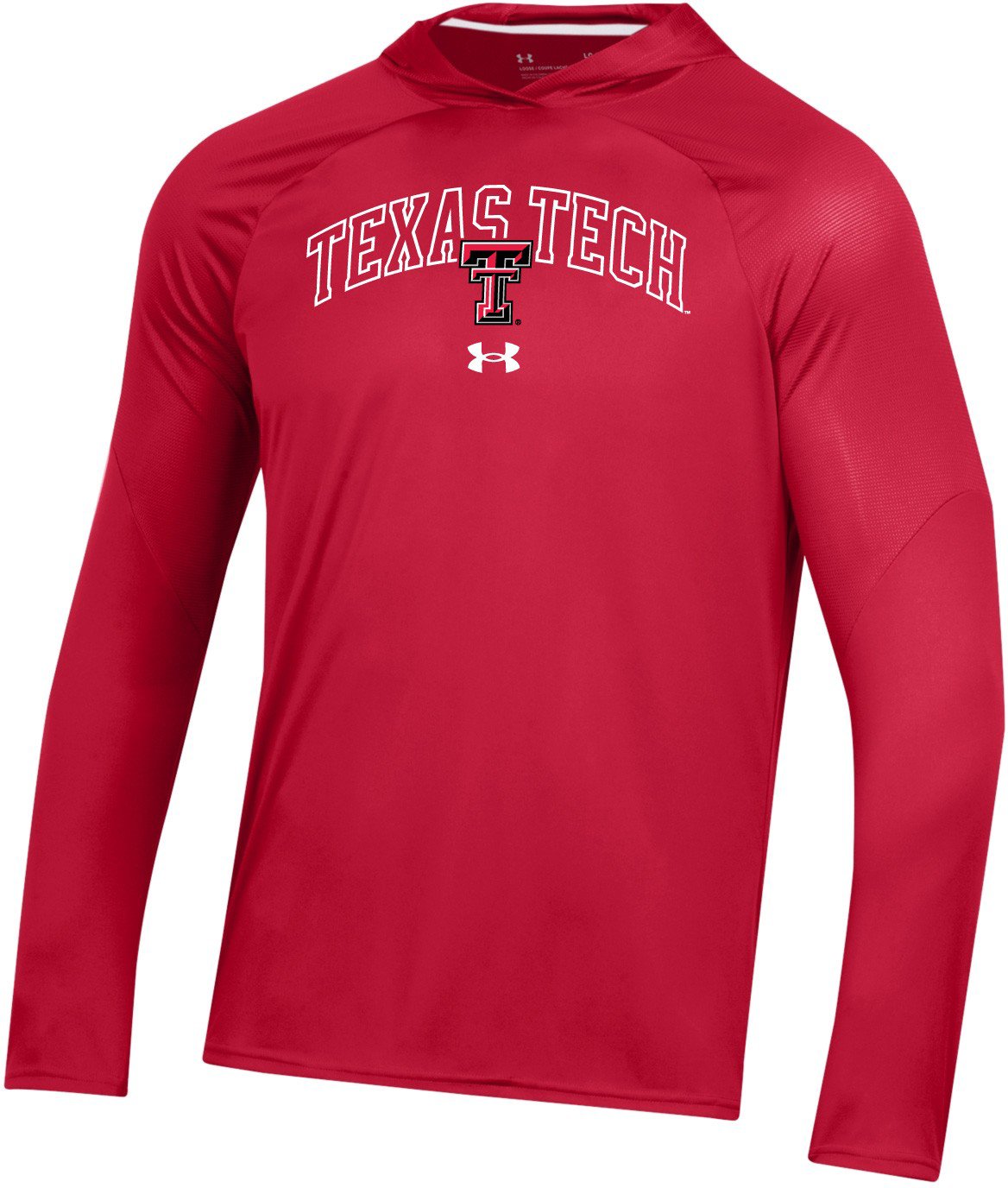 Under Armour Mens Texas Tech University Sideline Training Long Sleeve Hooded Top