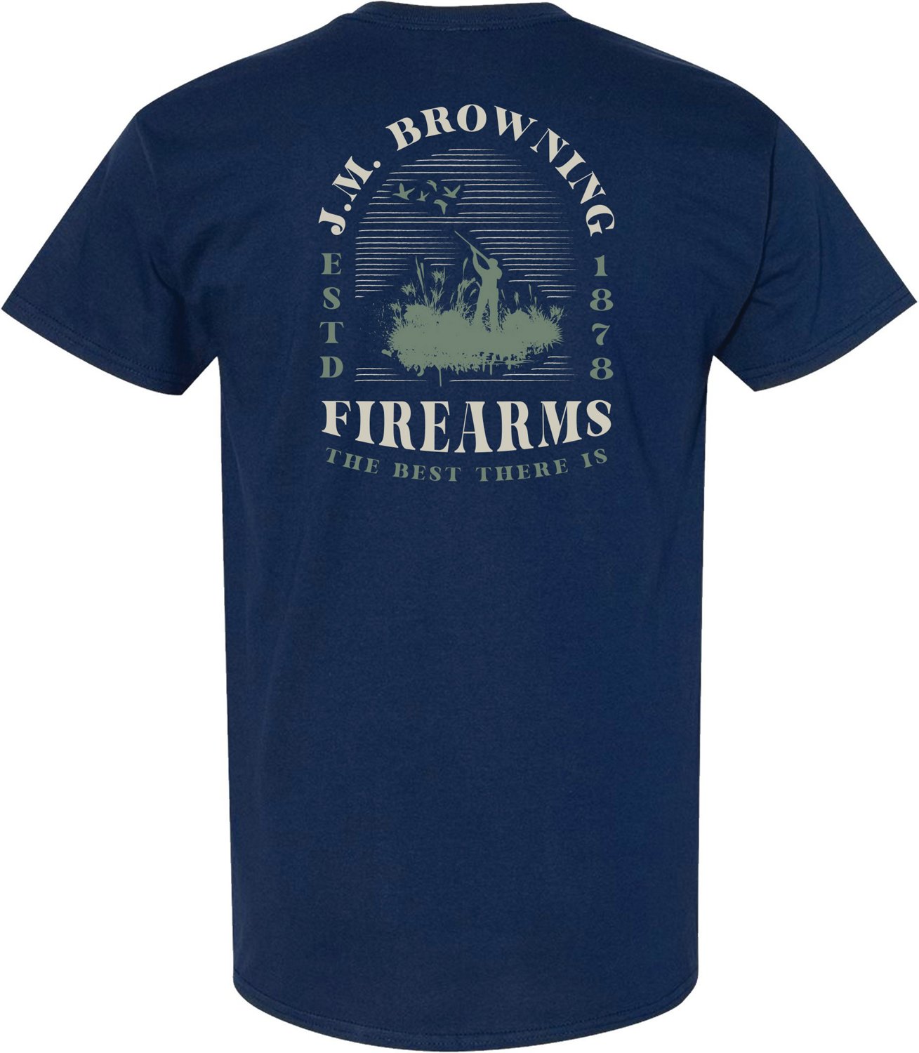 Browning Mens JM Browning Hunt Short Sleeve T-shirt
