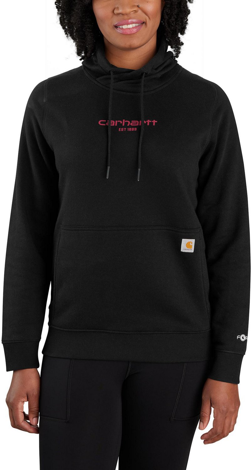 Carhartt Womens Force Relaxed Fit Lightweight Graphic Hoodie
