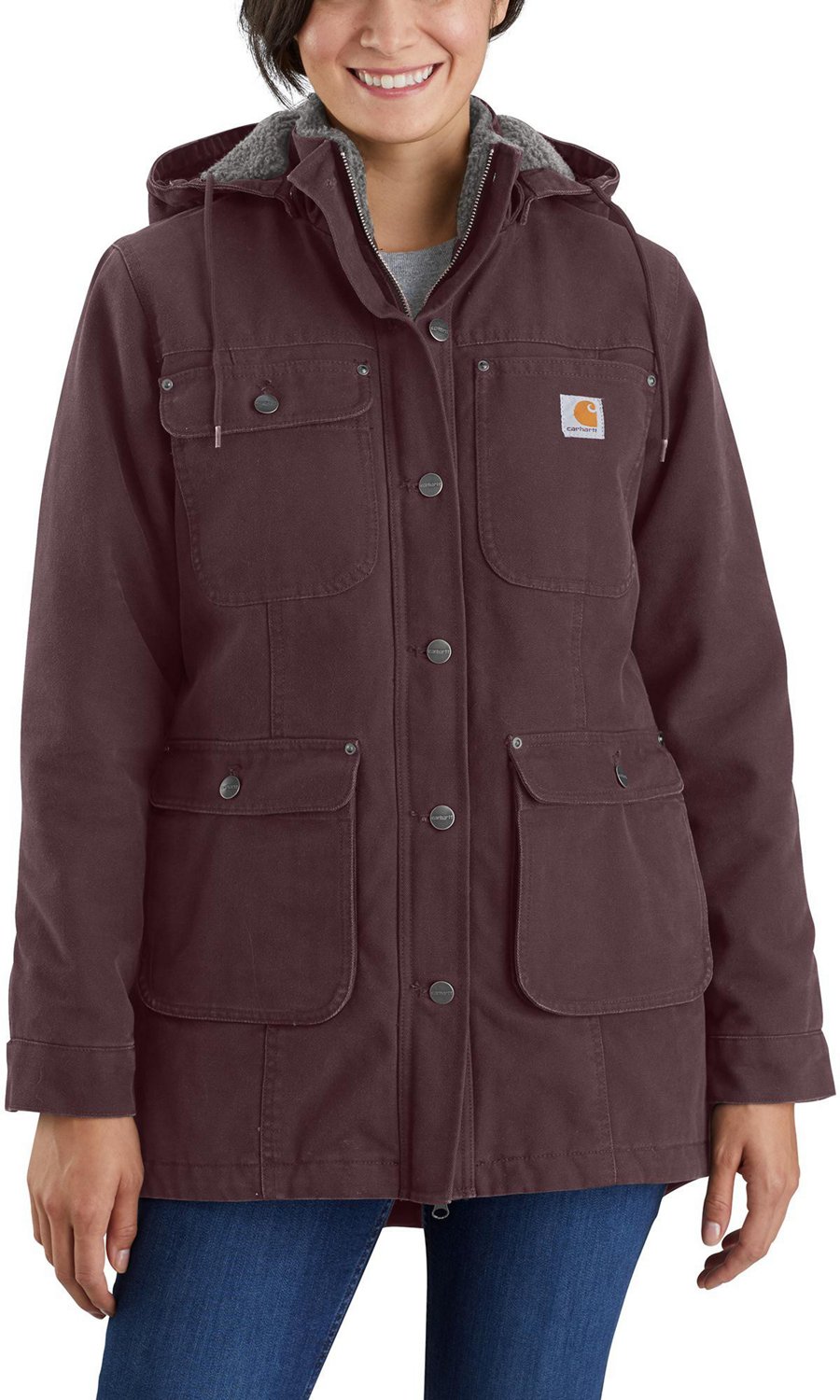 Carhartt Womens Washed Duck Loose Fit Coat