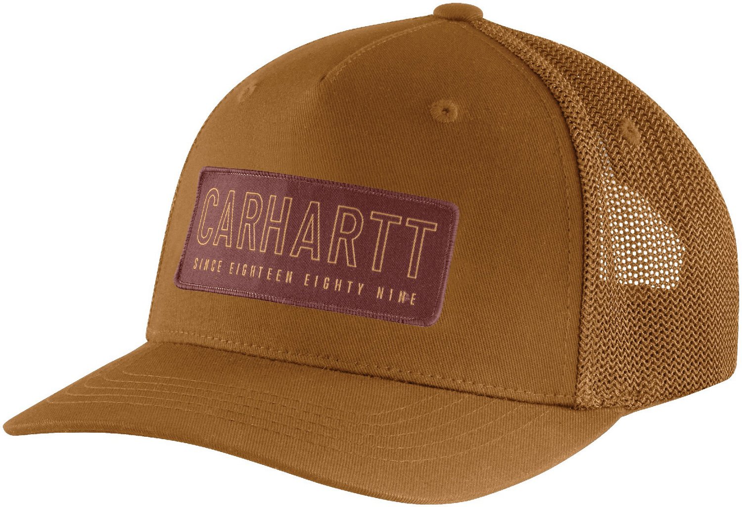 Carhartt Mens Mesh-Back 1889 Patch Cap