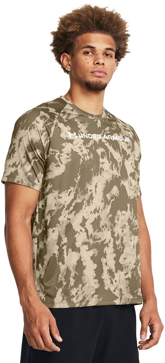 Under Armour Mens UA Tech ABC Camo Short Sleeve T-shirt