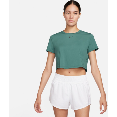 Nike Womens NK One Classic Dri-FIT Crop Short Sleeve Shirt