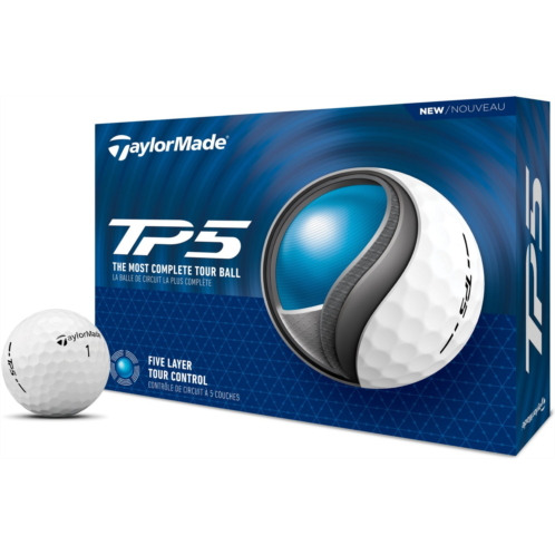 TaylorMade 2024 TP5 Golf Balls 12-Pack