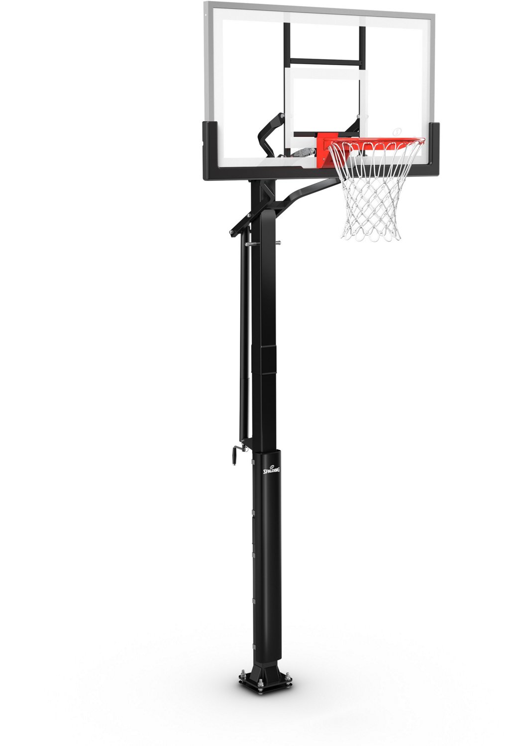 Spalding Glass In-Ground 54 in Basketball System