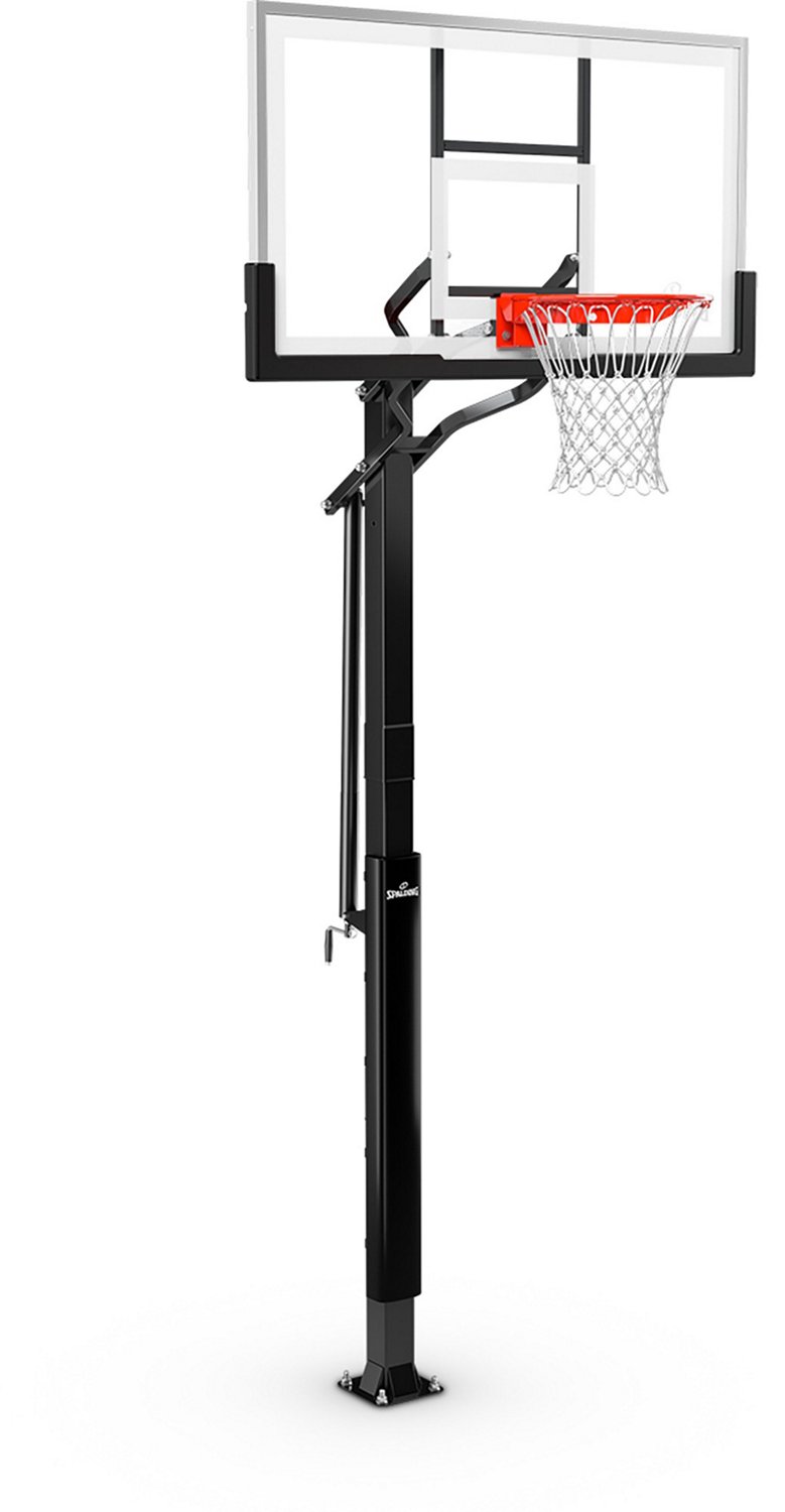 Spalding Glass In-Ground 60 in Basketball System