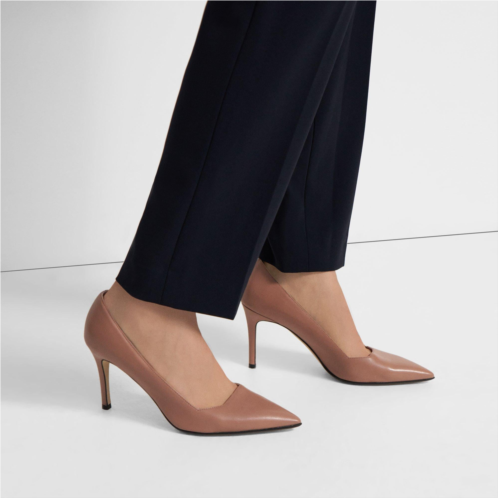 Theory Pump in Leather