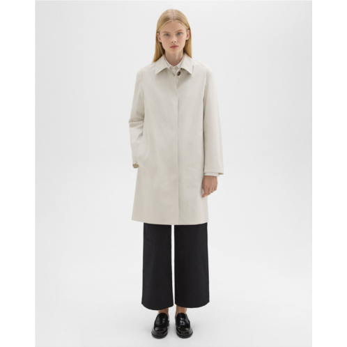 Theory Car Coat in Cotton-Blend