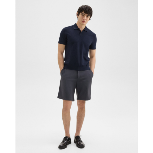 Theory Curtis 9” Drawstring Short in Precision Ponte