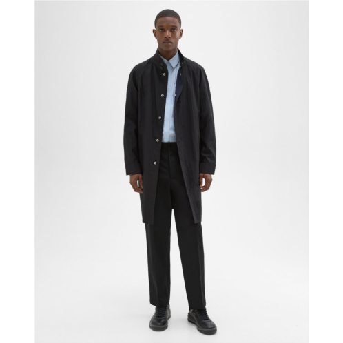 Theory Reversible Stand-Collar Trench Coat