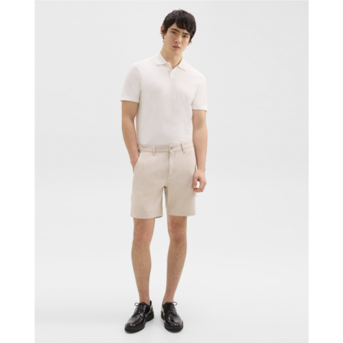 Theory Zaine 7 Carpenter Short in Stretch Cotton Canvas