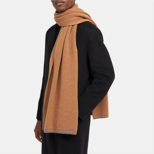 Theory Tipped Scarf in Cashmere
