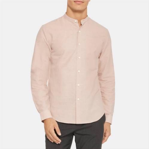 Theory Long-Sleeve Shirt in Cotton-Linen