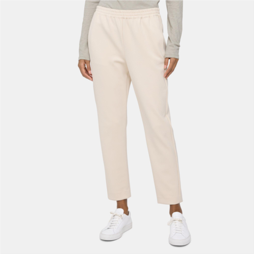 Theory Tapered Pull-On Pant in Tech Knit