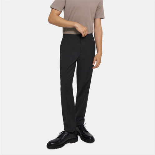 Theory Tapered Drawstring Pant in Bonded Wool Twill