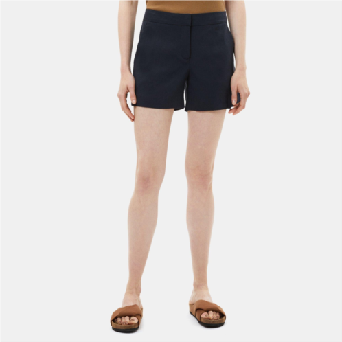 Theory Tailored Short in Linen
