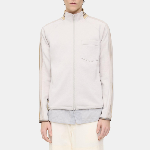 Theory Track Jacket in Textured Knit