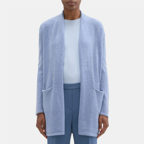 Theory Open Front Cardigan in Wool-Cashmere