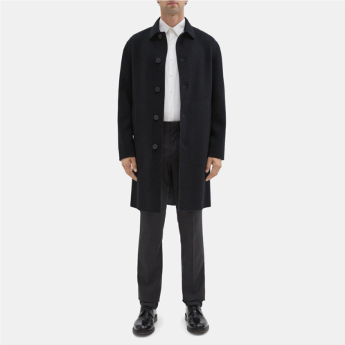 Theory Car Coat in Double-Face Wool-Cashmere